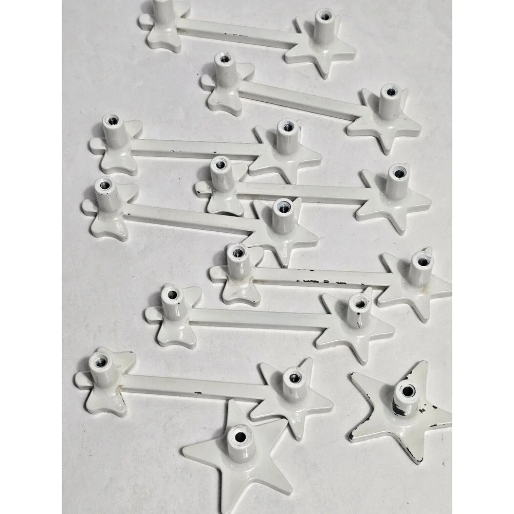 VTG Set of 10 Betsy Fields Design Pink Magic Wand Princess Fairy Drawer Pulls